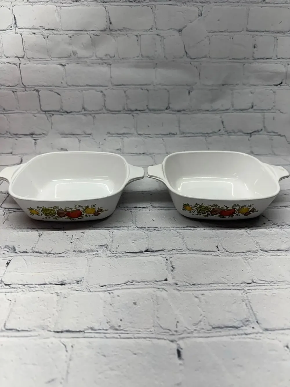 Corning Ware Spice of Life petit Set of 2 mini casserole dishes